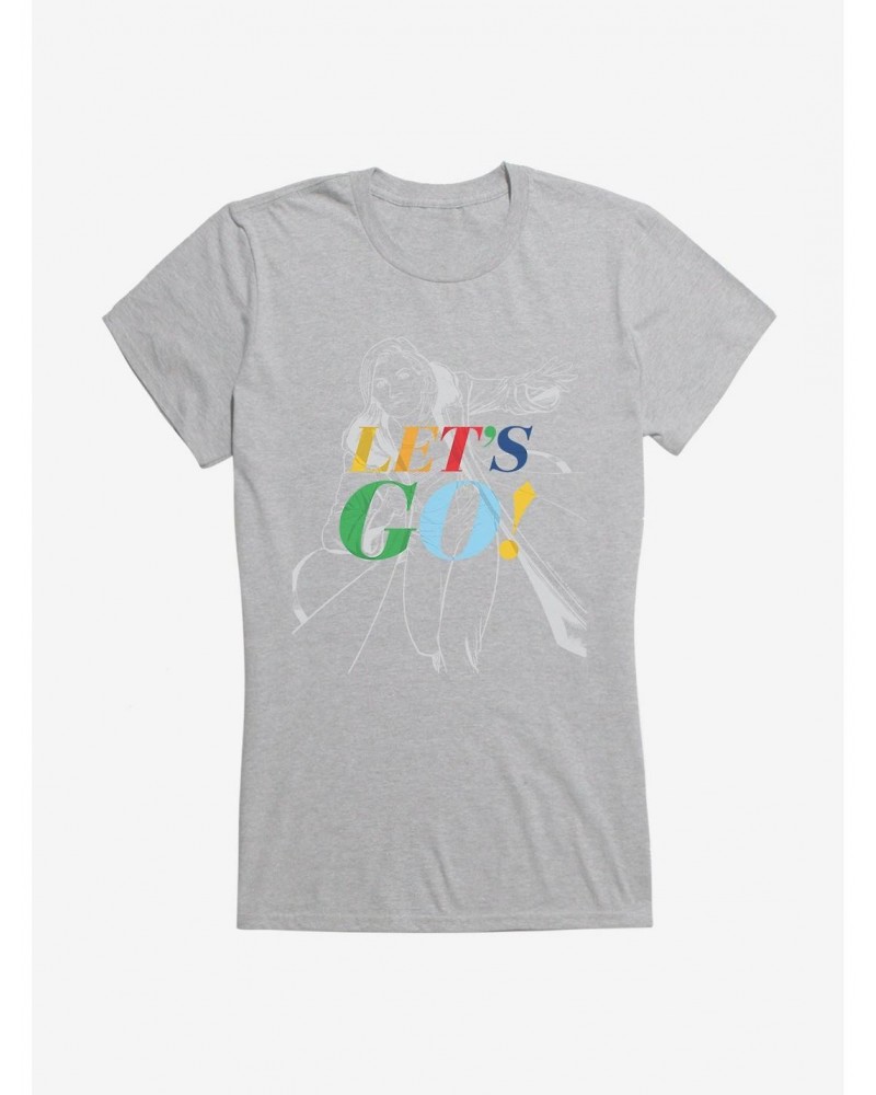 Doctor Who The Thirteenth Doctor Let's Go! Girls T-Shirt $11.70 T-Shirts