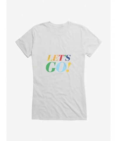 Doctor Who The Thirteenth Doctor Let's Go! Girls T-Shirt $11.70 T-Shirts