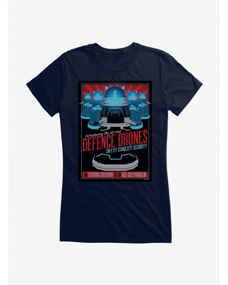 Doctor Who Festive Special Glow Girls T-Shirt $11.70 T-Shirts