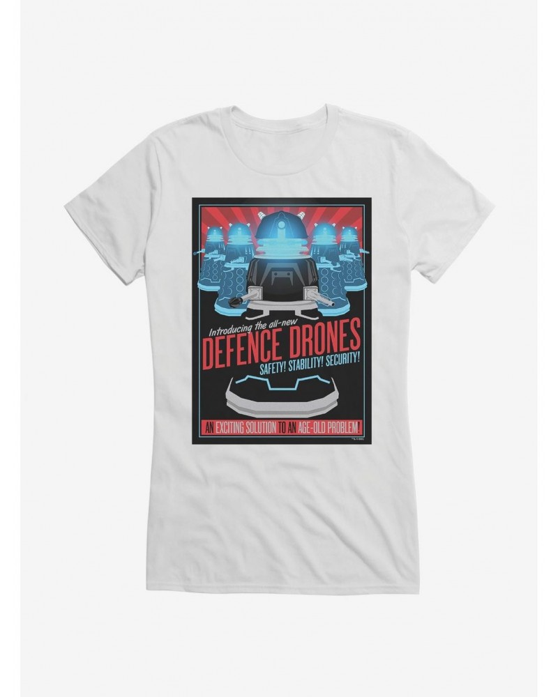 Doctor Who Festive Special Glow Girls T-Shirt $11.70 T-Shirts