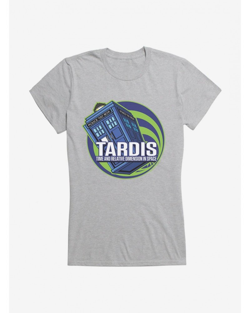 Doctor Who TARDIS Acronym Script Girls T-Shirt $9.71 T-Shirts