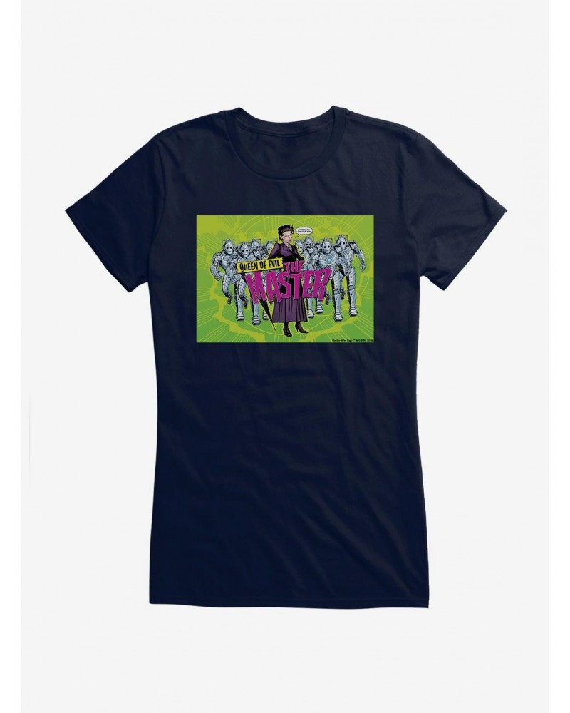 Doctor Who The Master Girls T-Shirt $10.46 T-Shirts