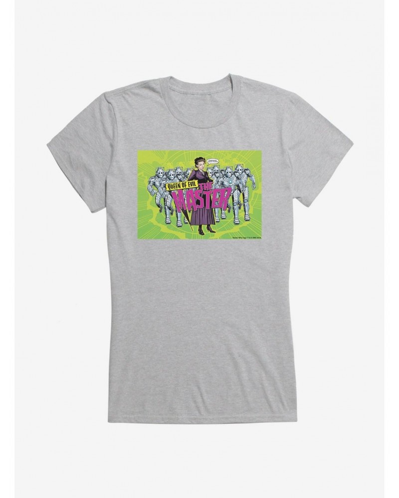 Doctor Who The Master Girls T-Shirt $10.46 T-Shirts