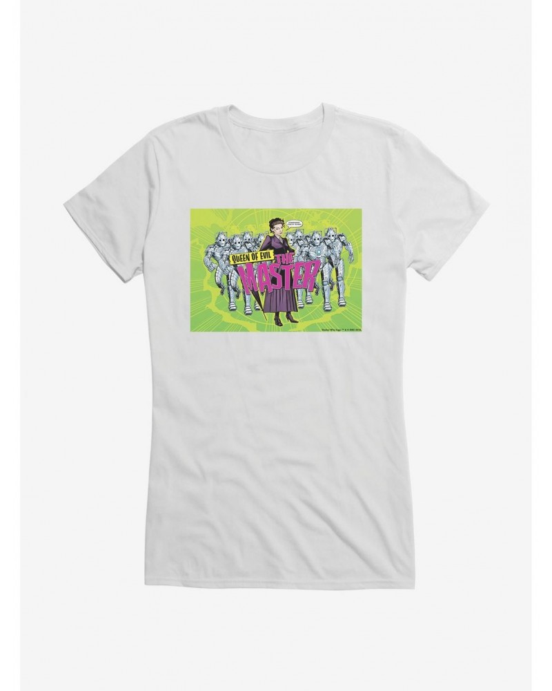 Doctor Who The Master Girls T-Shirt $10.46 T-Shirts