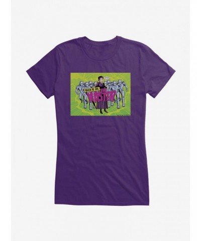 Doctor Who The Master Girls T-Shirt $10.46 T-Shirts