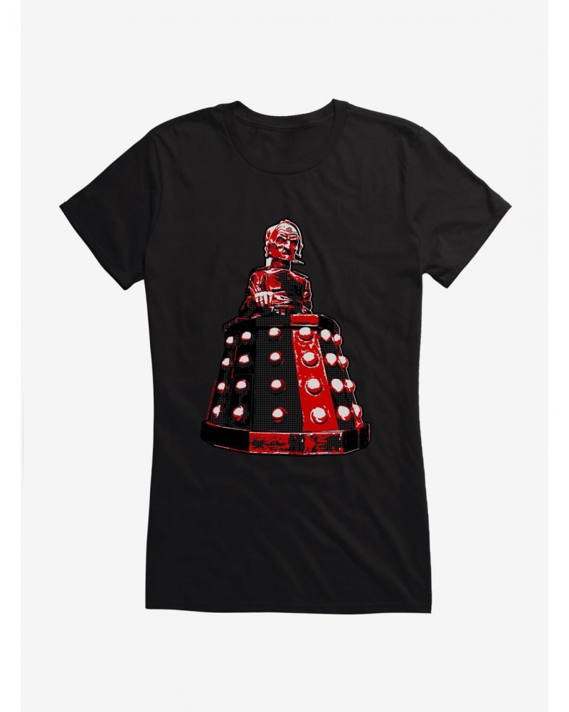 Doctor Who Red Davros Girls T-Shirt $8.22 T-Shirts