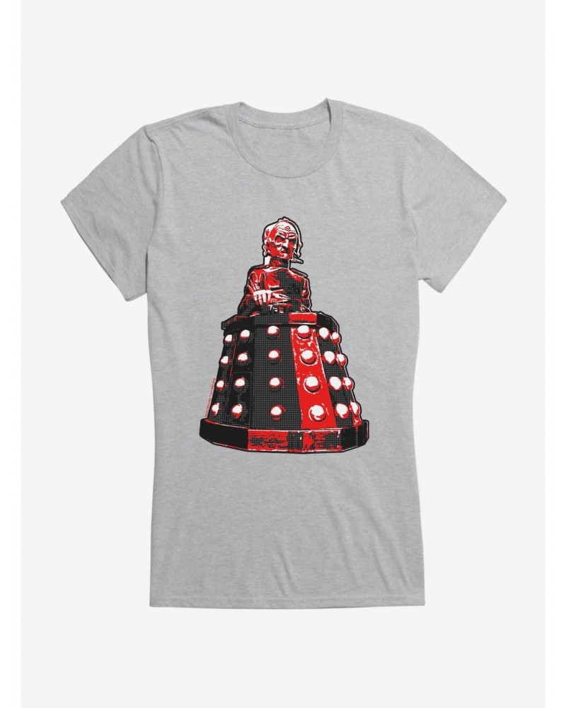 Doctor Who Red Davros Girls T-Shirt $8.22 T-Shirts