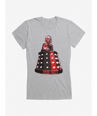 Doctor Who Red Davros Girls T-Shirt $8.22 T-Shirts