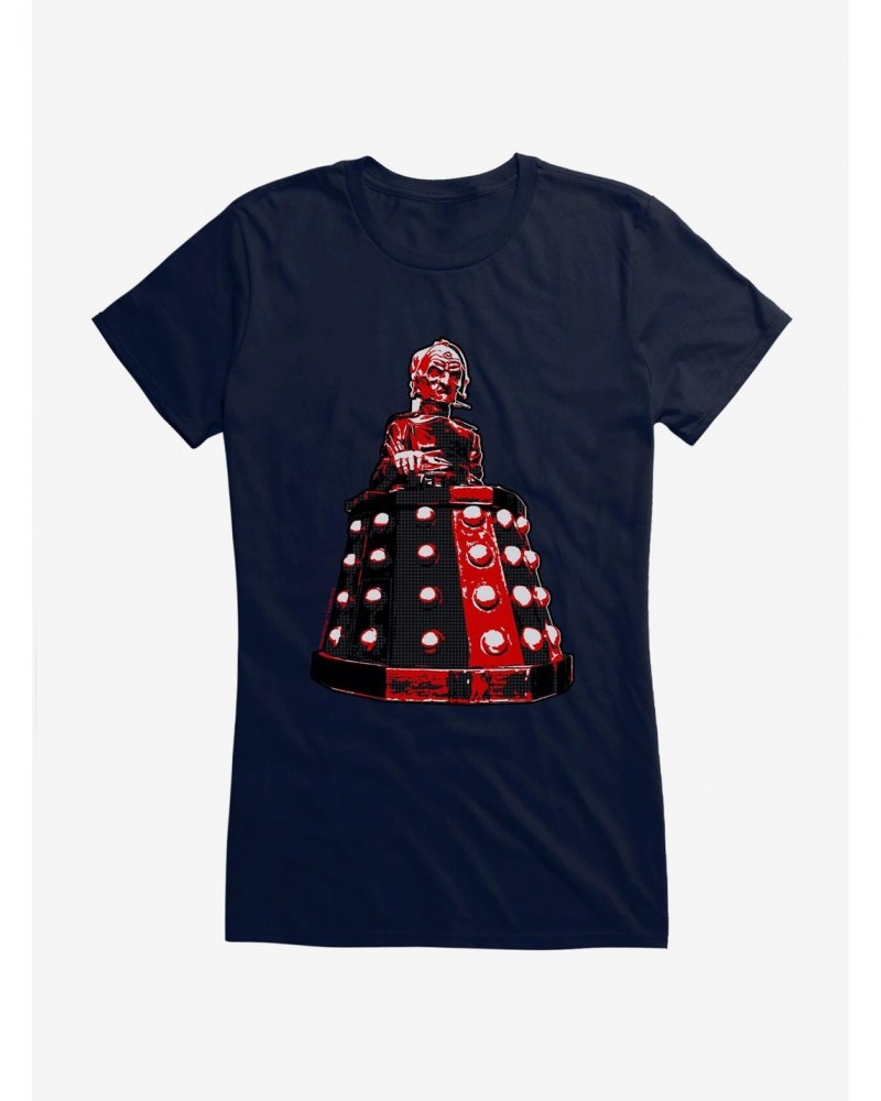 Doctor Who Red Davros Girls T-Shirt $8.22 T-Shirts