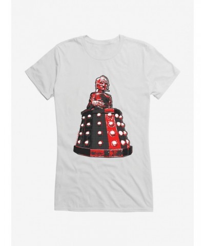 Doctor Who Red Davros Girls T-Shirt $8.22 T-Shirts