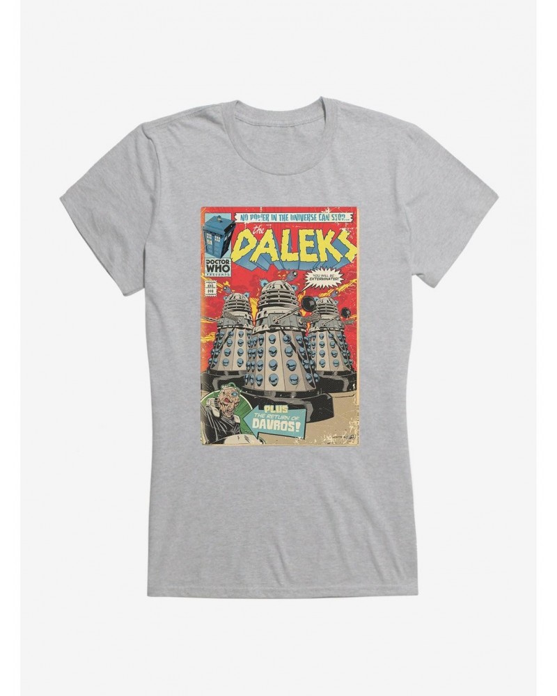 Doctor Who No Power Can Stop The Daleks Girls T-Shirt $12.20 T-Shirts