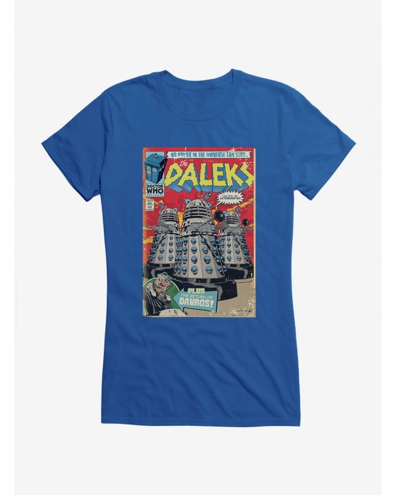 Doctor Who No Power Can Stop The Daleks Girls T-Shirt $12.20 T-Shirts