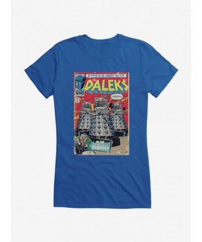 Doctor Who No Power Can Stop The Daleks Girls T-Shirt $12.20 T-Shirts