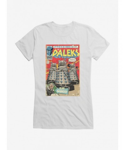 Doctor Who No Power Can Stop The Daleks Girls T-Shirt $12.20 T-Shirts