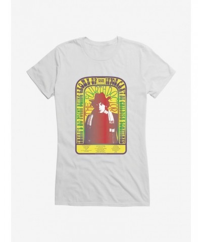 Doctor Who The Fourth Doctor Spacetime Tour Girls T-Shirt $9.46 T-Shirts