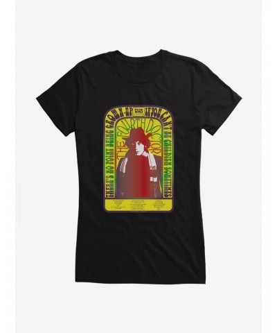 Doctor Who The Fourth Doctor Spacetime Tour Girls T-Shirt $9.46 T-Shirts