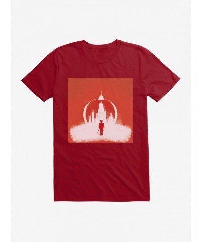 Doctor Who Orange Painting T-Shirt $10.52 T-Shirts