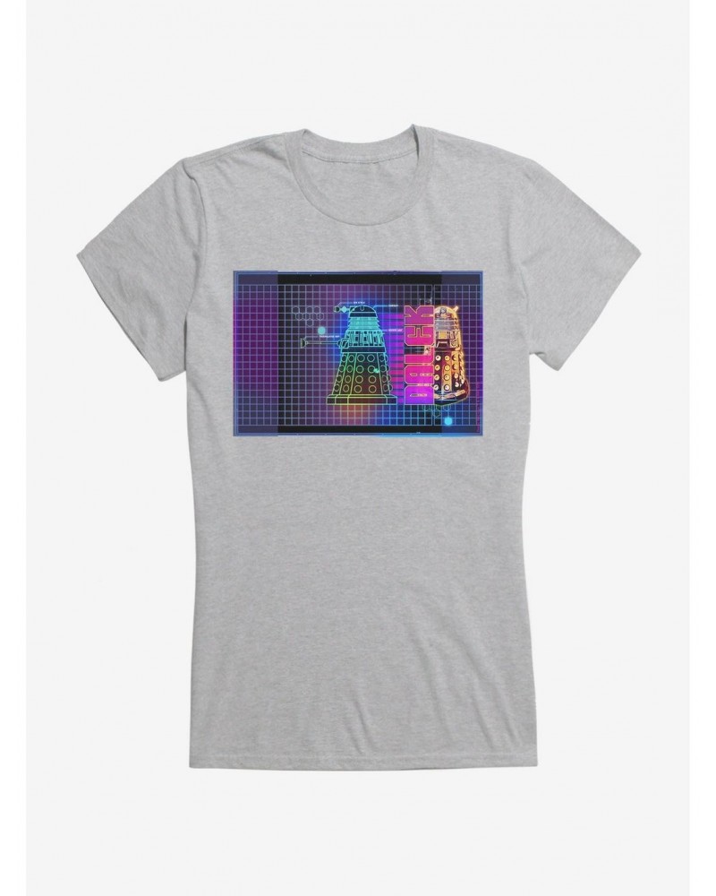 Doctor Who Dalek Digital Girls T-Shirt $12.45 T-Shirts