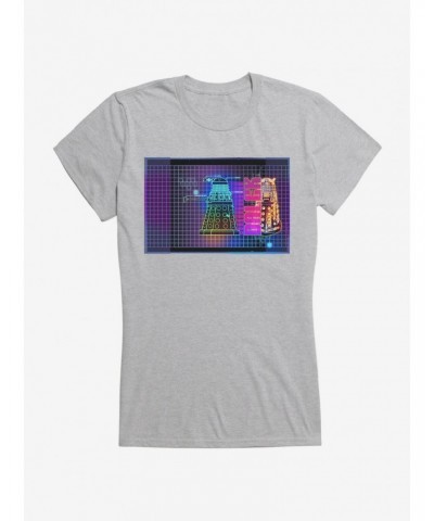 Doctor Who Dalek Digital Girls T-Shirt $12.45 T-Shirts