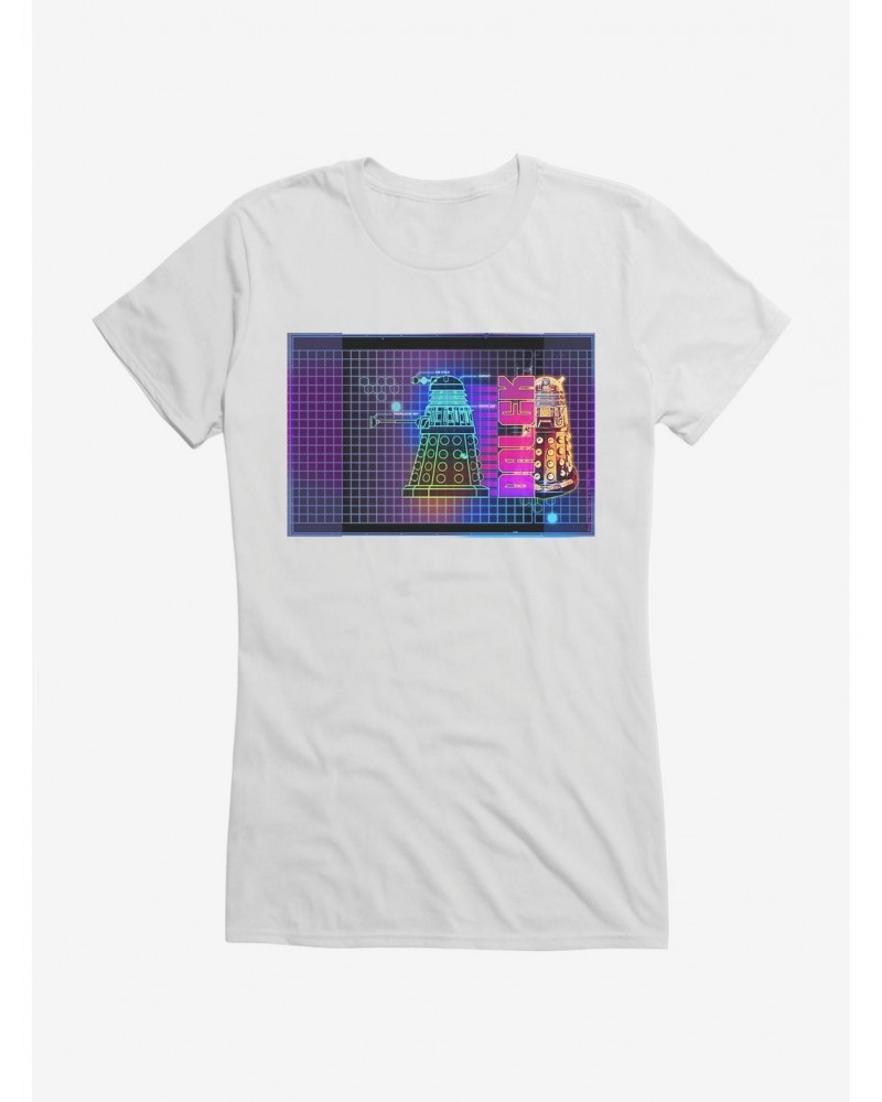 Doctor Who Dalek Digital Girls T-Shirt $12.45 T-Shirts