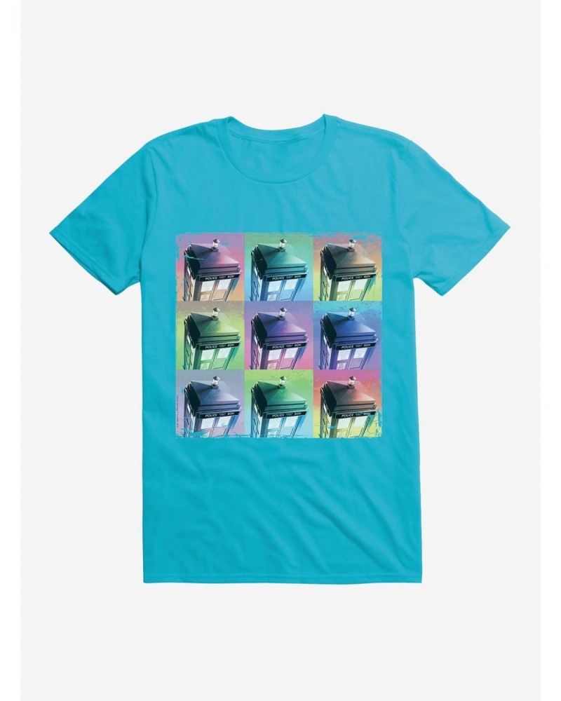 Doctor Who TARDIS Pastel Box Up T-Shirt $7.65 T-Shirts