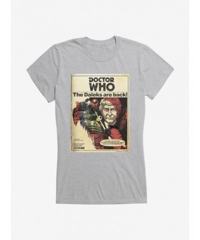 Doctor Who Annual Third Doctor Girls T-Shirt $11.70 T-Shirts