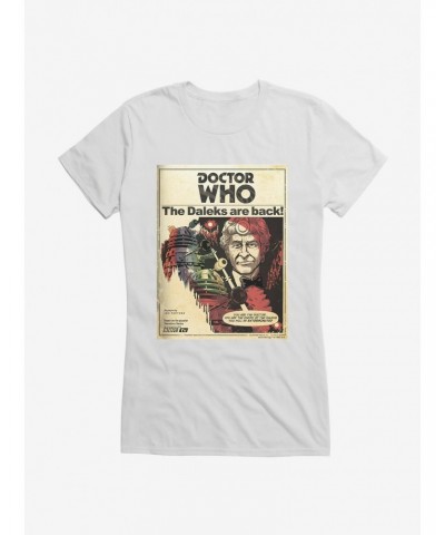 Doctor Who Annual Third Doctor Girls T-Shirt $11.70 T-Shirts