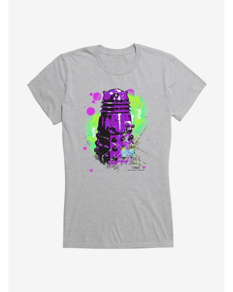 Doctor Who Neon Tardis Girls T-Shirt $8.22 T-Shirts