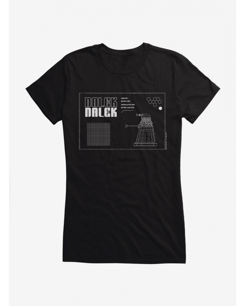 Doctor Who Dalek Science Girls T-Shirt $10.71 T-Shirts