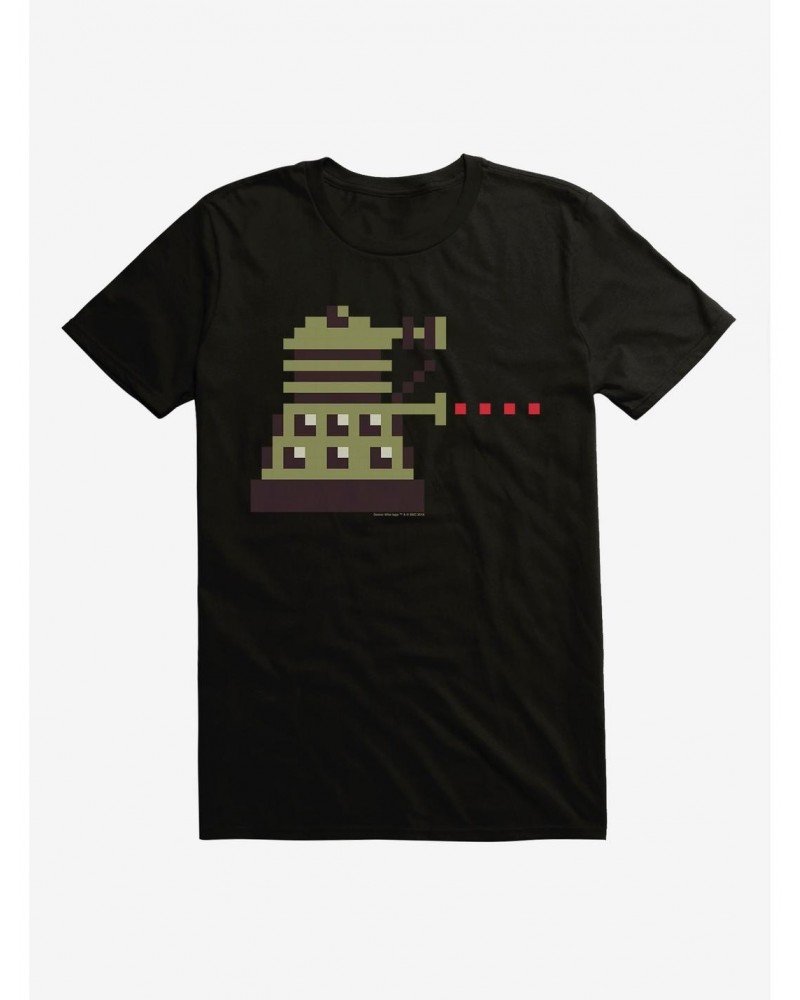 Doctor Who 8 Bit Dalek T-Shirt $8.84 T-Shirts