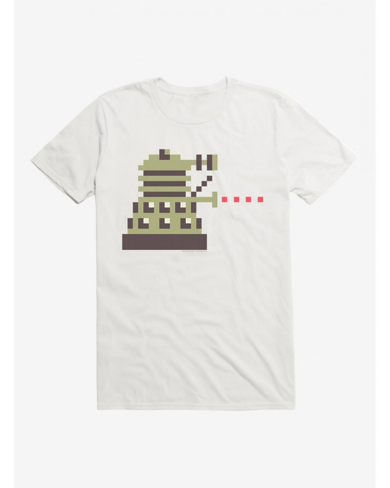 Doctor Who 8 Bit Dalek T-Shirt $8.84 T-Shirts