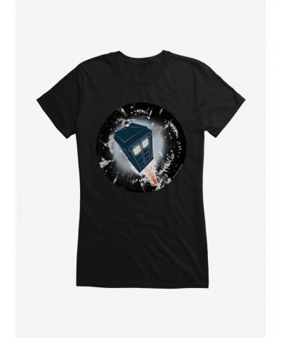 Doctor Who TARDIS Blast Into Space Girls T-Shirt $11.95 T-Shirts