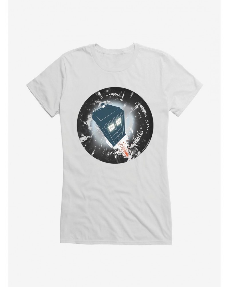 Doctor Who TARDIS Blast Into Space Girls T-Shirt $11.95 T-Shirts