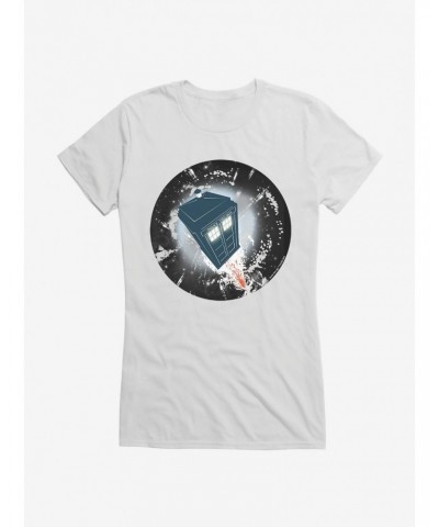 Doctor Who TARDIS Blast Into Space Girls T-Shirt $11.95 T-Shirts