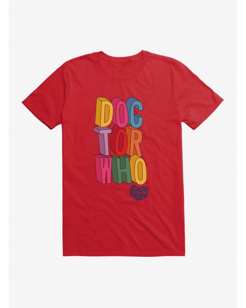 Doctor Who Thirteenth Doctor Girl Power T-Shirt $8.84 T-Shirts