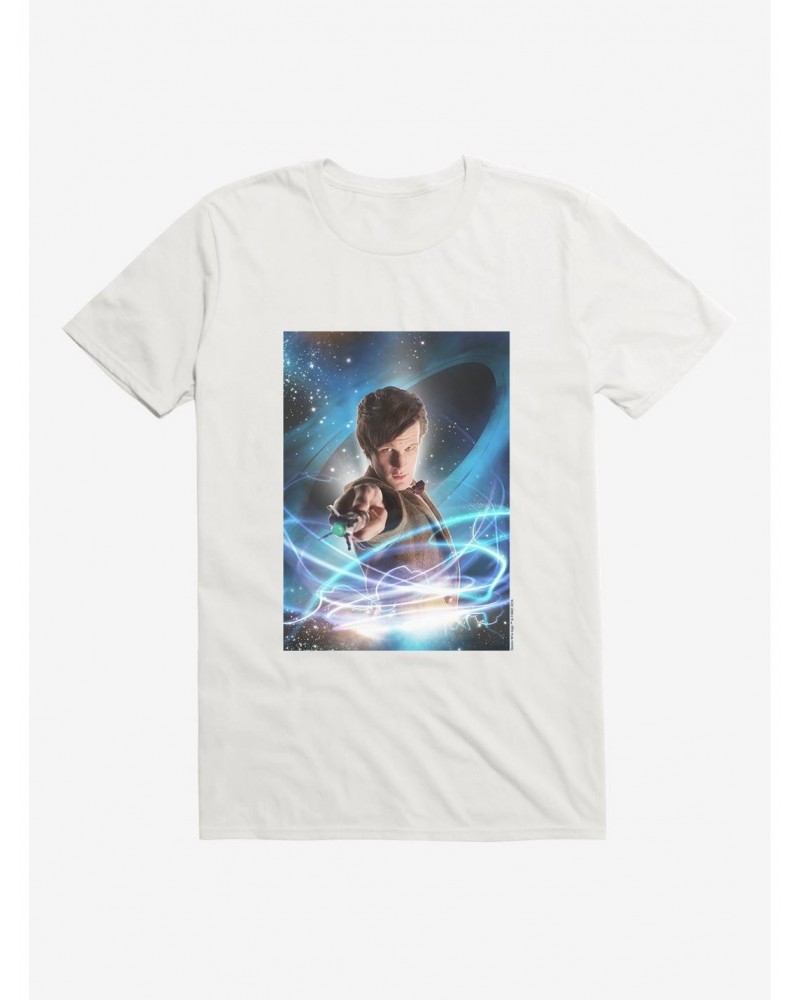 Doctor Who Eleventh Doctor And Sonic Screwdriver Power T-Shirt $11.95 T-Shirts