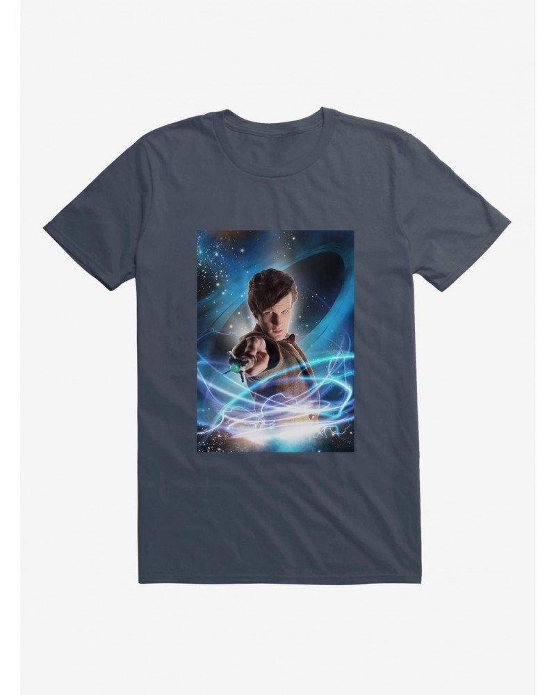 Doctor Who Eleventh Doctor And Sonic Screwdriver Power T-Shirt $11.95 T-Shirts