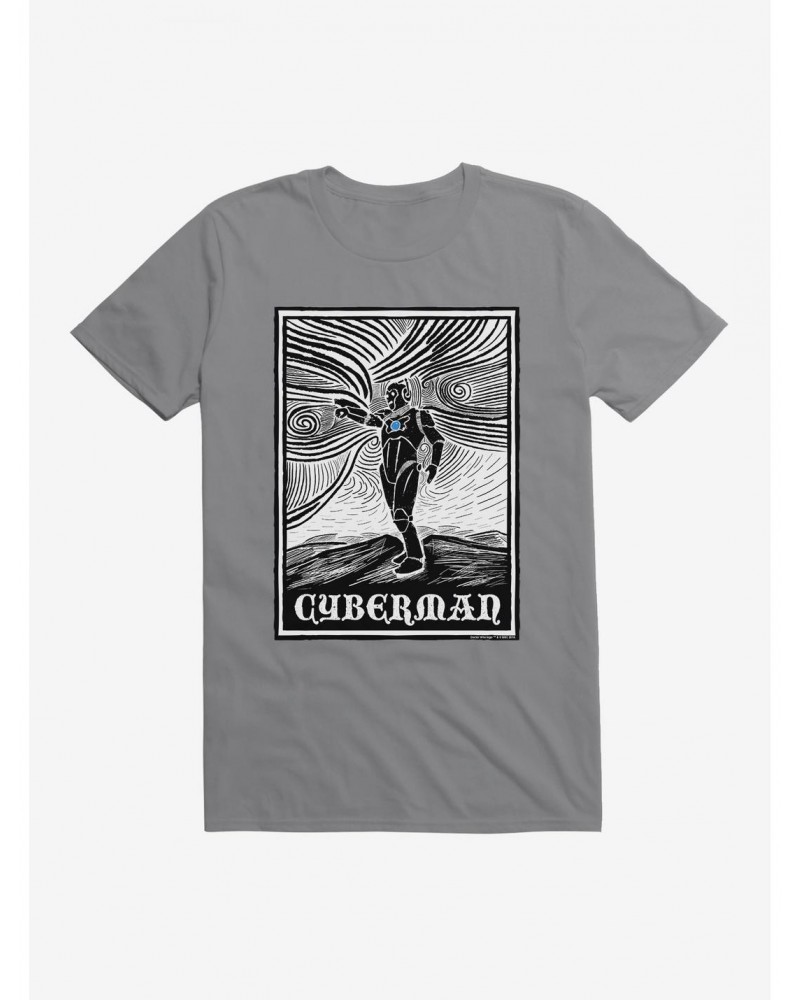 Doctor Who Cybermen Wind Pose T-Shirt $10.28 T-Shirts