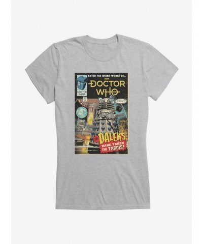 Doctor Who Daleks Takeover Comic Cover Girls T-Shirt $8.47 T-Shirts