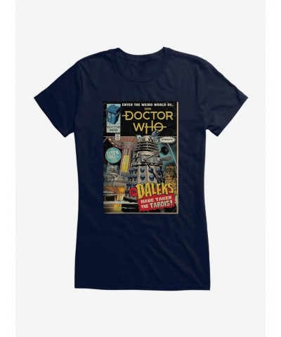 Doctor Who Daleks Takeover Comic Cover Girls T-Shirt $8.47 T-Shirts