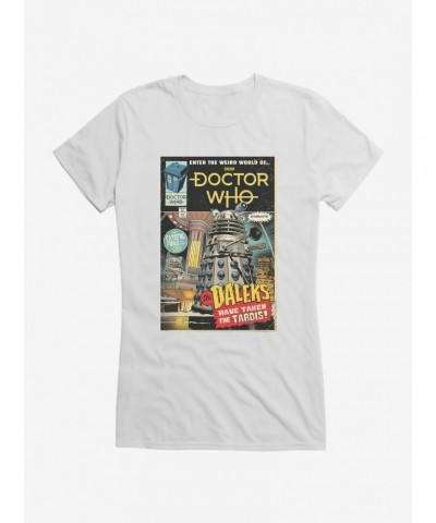 Doctor Who Daleks Takeover Comic Cover Girls T-Shirt $8.47 T-Shirts