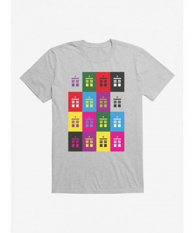 Doctor Who TARDIS Silhouette Box Up T-Shirt $10.28 T-Shirts