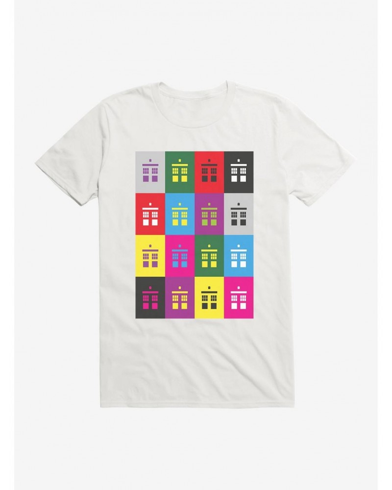 Doctor Who TARDIS Silhouette Box Up T-Shirt $10.28 T-Shirts