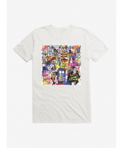 Doctor Who Twelfth Doctor Character Graffiti T-Shirt $10.52 T-Shirts