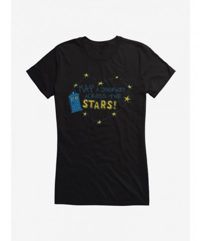 Doctor Who TARDIS Across The Stars Girls T-Shirt $11.45 T-Shirts