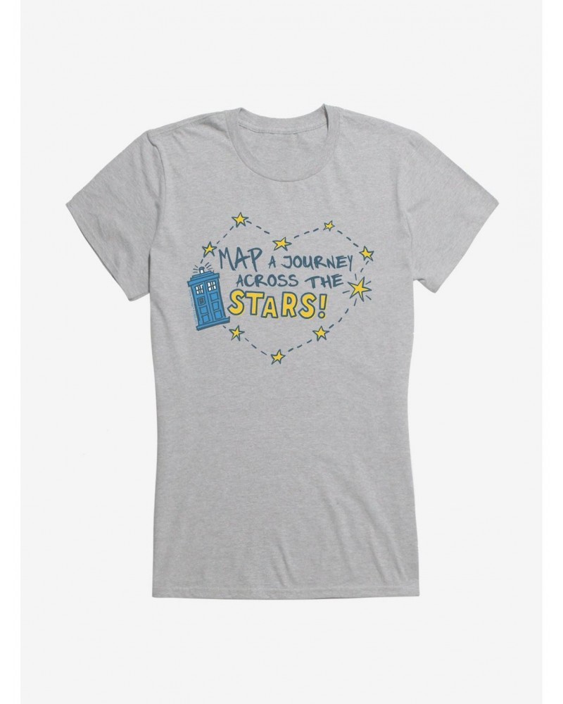 Doctor Who TARDIS Across The Stars Girls T-Shirt $11.45 T-Shirts