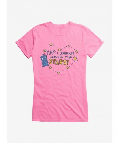 Doctor Who TARDIS Across The Stars Girls T-Shirt $11.45 T-Shirts