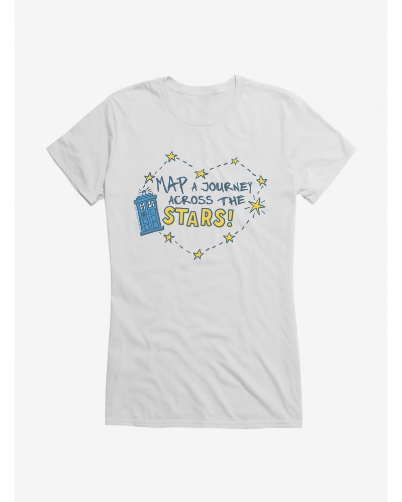 Doctor Who TARDIS Across The Stars Girls T-Shirt $11.45 T-Shirts