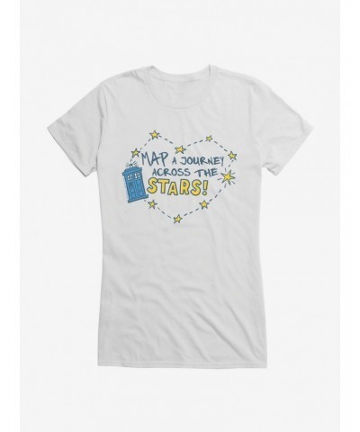 Doctor Who TARDIS Across The Stars Girls T-Shirt $11.45 T-Shirts