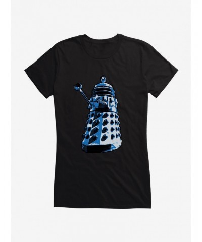 Doctor Who Blue Dalek Girls T-Shirt $11.70 T-Shirts